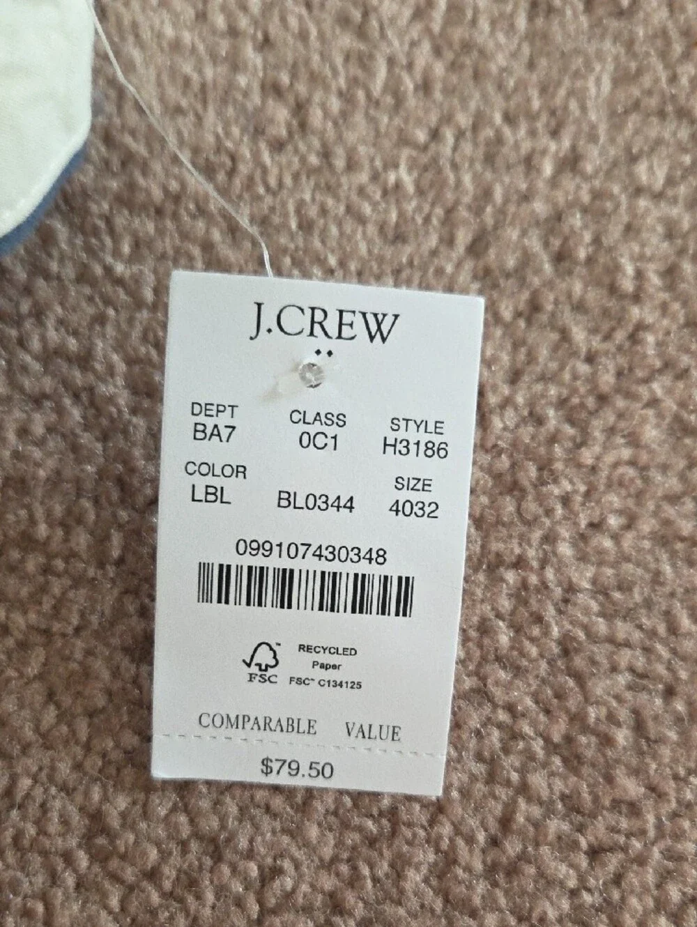 J. Crew classic straight